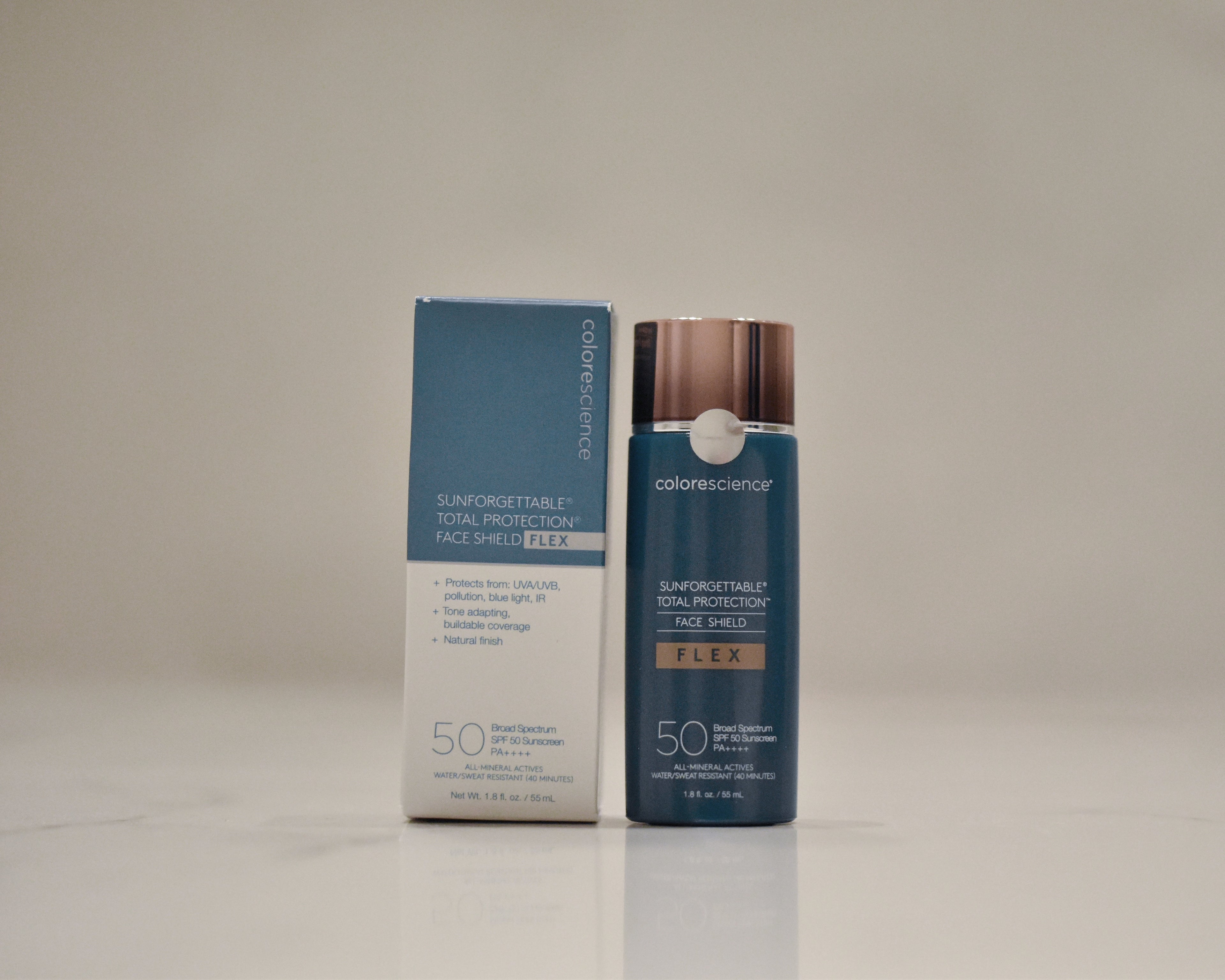ColoreScience Sunforgattable Total Protection Face Shield Flex spf 50