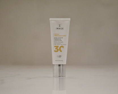 IMAGE Daily Prevention Pure Mineral hydrating Moisturiser SPF 30