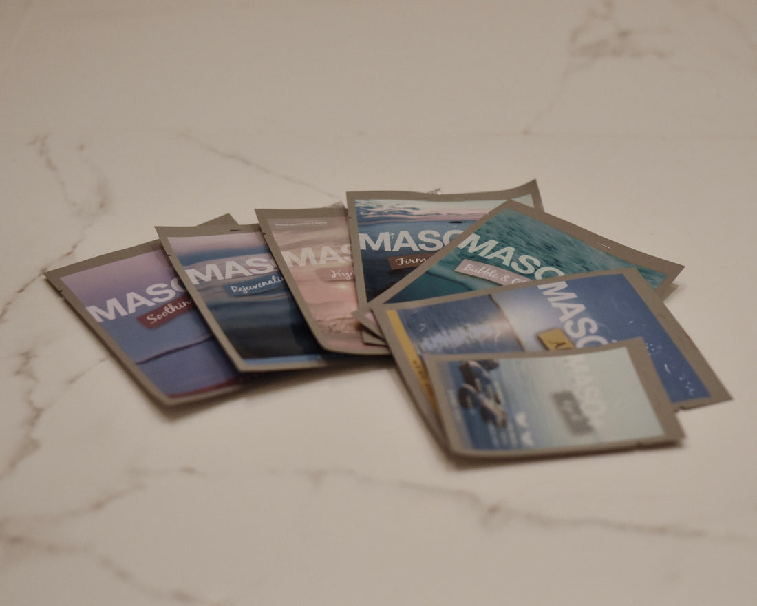 MASQ+ Sheetmask 3 eller 6-pack