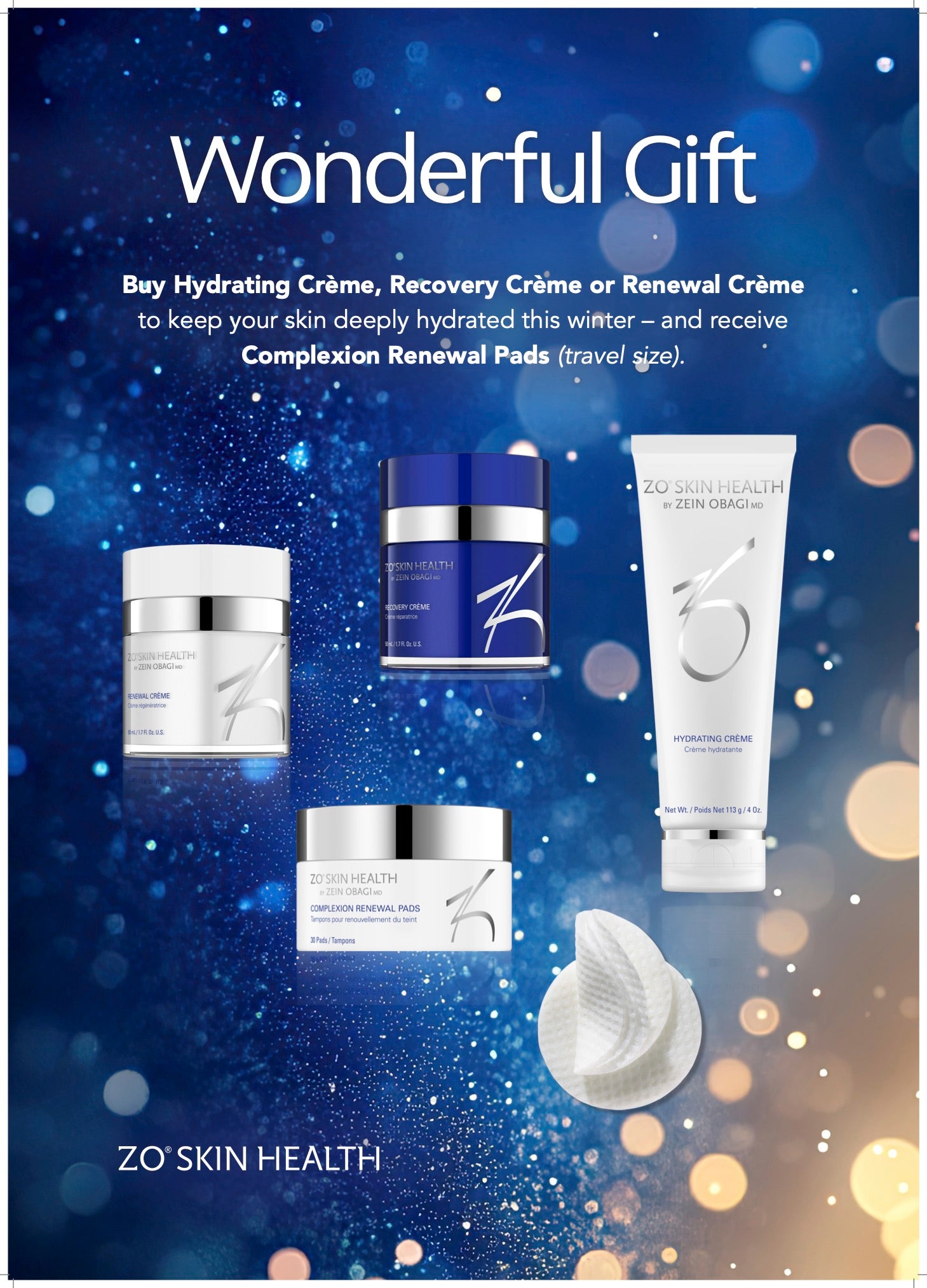 Kampanj: Få Complexion Renewal Pads vid köp av Creme